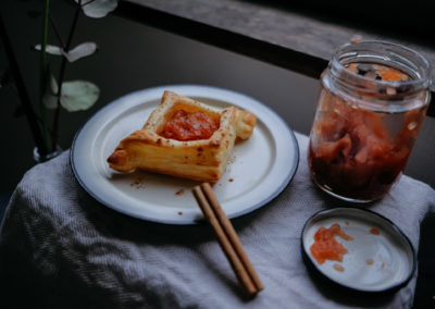 [食譜] 肉桂蘋果果醬，及其三種用途：蘋果派、吐司抹醬、蘋果紅茶